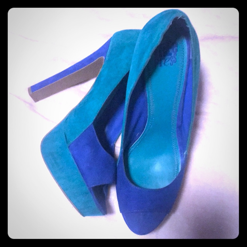 Erika-Fab Blue Seabreeze High Heels